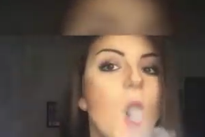 Amazing smoking by girl 