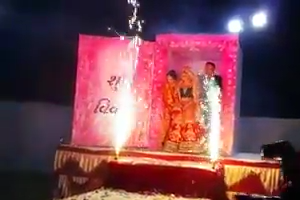 Nice Entry for wedding Girl in the Marriage Function