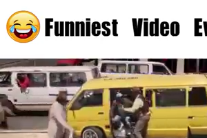 Very Funny Video on the road, when some people want help to lift them